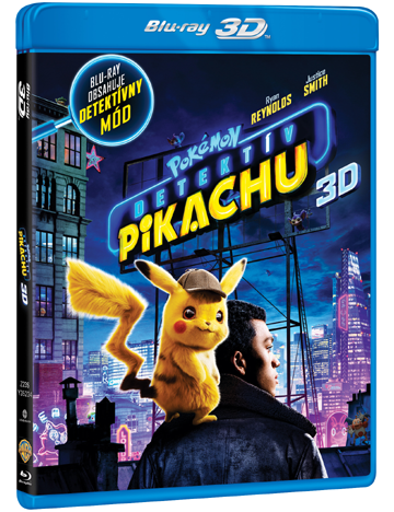Pokémon Detektív Pikachu (SK) (2BD) - 3D+2D Blu-ray film