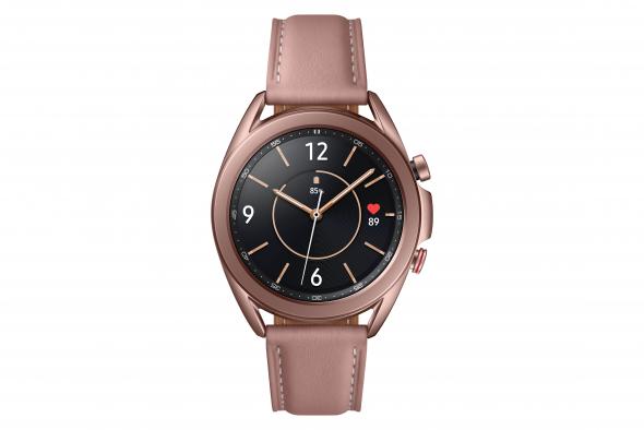 Samsung Galaxy Watch3 41mm bronzové - Smart hodinky
