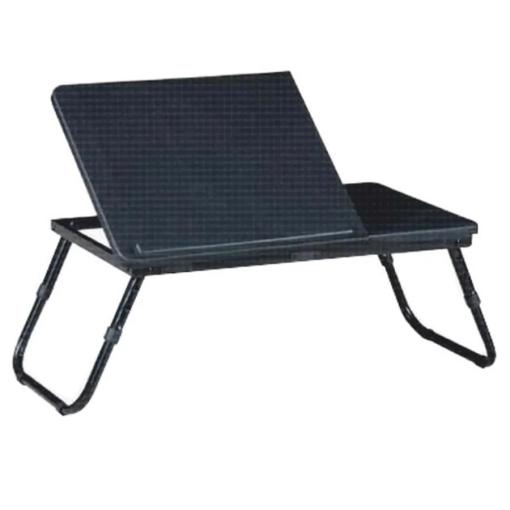 EVALD CI - Príručný stolík na notebook/držiak na tablet, čierny, 60x35x20cm