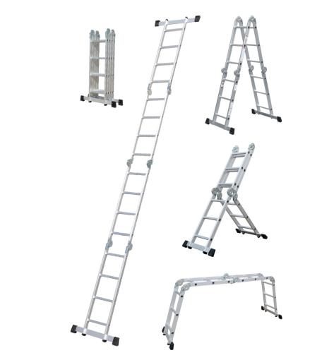 Procraft PLA4.346 - Hliníkový rebrík skladací multifunkčný 1x12 346cm