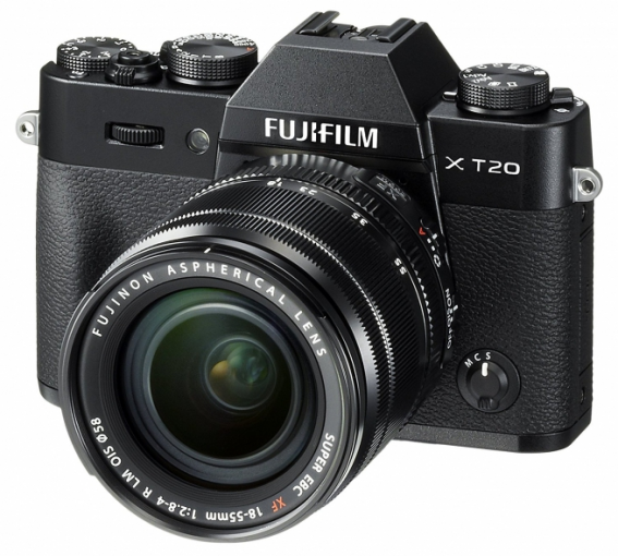 Fujifilm X-T20 čierny + Fujinon XF18-55mm F2.8-4 - Digitálny fotoaparát