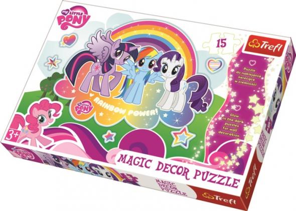 Trefl Magic Decor My Little Pony - Fosforové puzzle