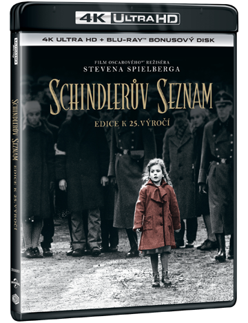 Schindlerov zoznam - výročná edícia 25 rokov (UHD + bonus BD) - UHD Blu-ray film