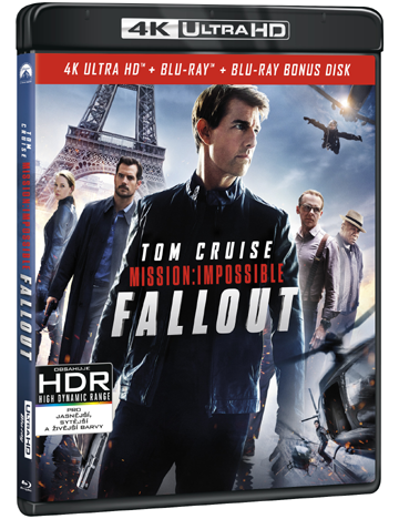 Mission: Impossible 6 - Fallout (3BD) - UHD Blu-ray film (UHD+BD) + bonus disk