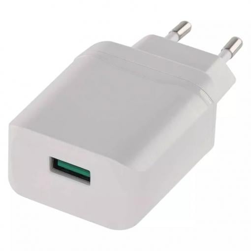 Emos QUICK 3A (18 W) - Univerzálny USB adaptér biely