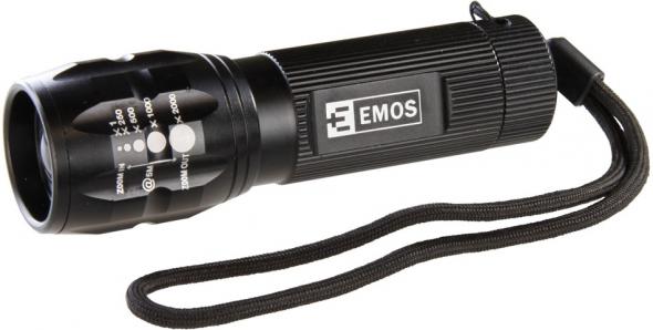 Emos 1x CREE LED 3W Fokus - LED ručné svietidlo hliníkové