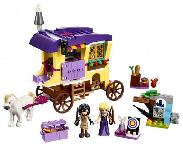 LEGO Disney Princess VYMAZAT LEGO® Disney™ 41157 Princess Rapunzel a jej karavan - Stavebnica