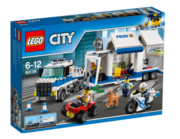 LEGO City LEGO City 60139 Mobilné veliteľské centrum - Stavebnica