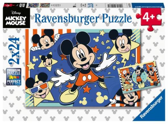 Ravensburger Disney: Mickey Mouse 2x24 dielikov