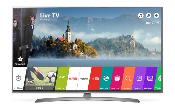 LG 55UJ670V strieborný - UHD Smart TV