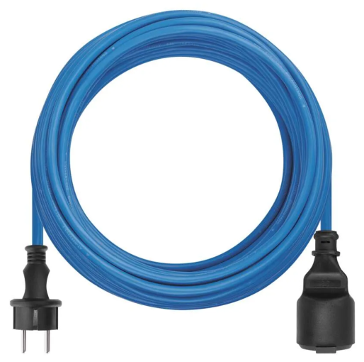 Emos Weatherproof predlžovací kábel 10m 1.5mm2 - Predlžovací kábel modrý