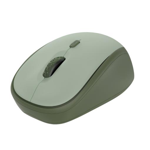 Trust Yvi+ Silent Wireless Mouse Eco - green - Wireless optická myš