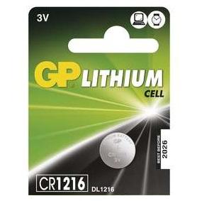 GP CR1216 1ks - Batéria líthiová