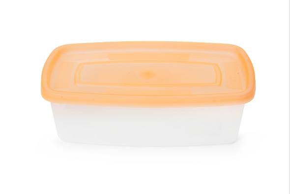 Makro - Dóza ovál 17,5x10x5 cm, 0,5l béžová