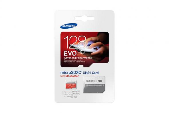Samsung 128 GB EVO Plus - microSDHC karta