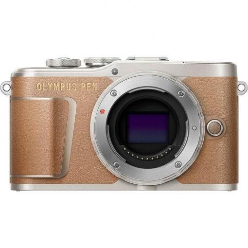 Olympus PEN E-PL9 Body hnedý - Digitálny fotoaparát