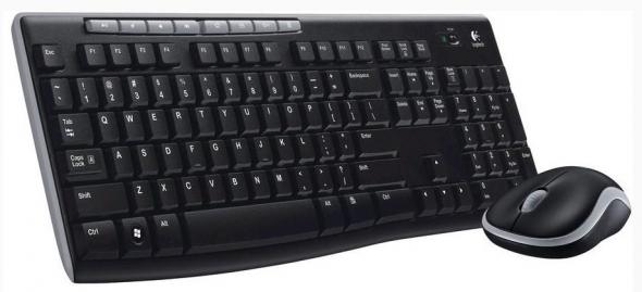 Logitech MK270 CZ/SK - Wireless klávesnica s myšou