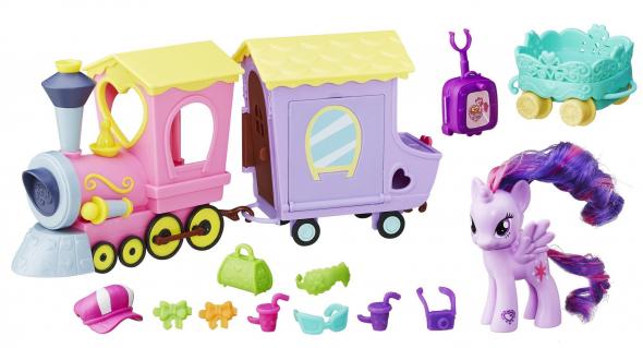 Hasbro My Little Pony VYMAZAT  - My Little Pony Express vlak B5363 - Vláčik