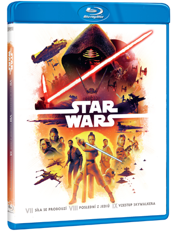 Star Wars VII-IX (6BD) (3BD+3BD bonus) - Blu-ray kolekcia