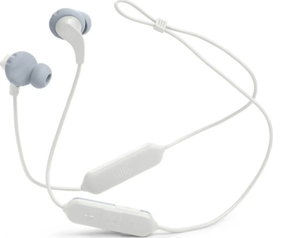 JBL Endurance Run 2 Wireless White - Športové bezdrôtové slúchadlá do uší
