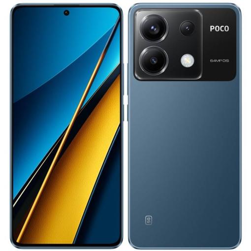 POCO X6 5G 12GB/256GB modrý  - 10% zľava s kódom "xfest10" v nákupnom košíku - Mobilný telefón