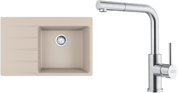 Franke SET G289 SA - Set drez CNG 611-78 TL/7 sahara + batéria FC 6986.501