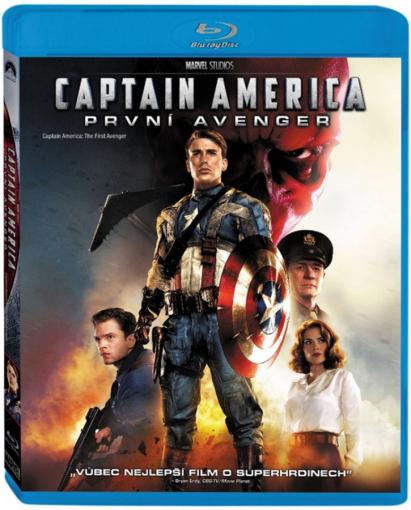 Captain America: Prvý Avenger - Blu-ray film