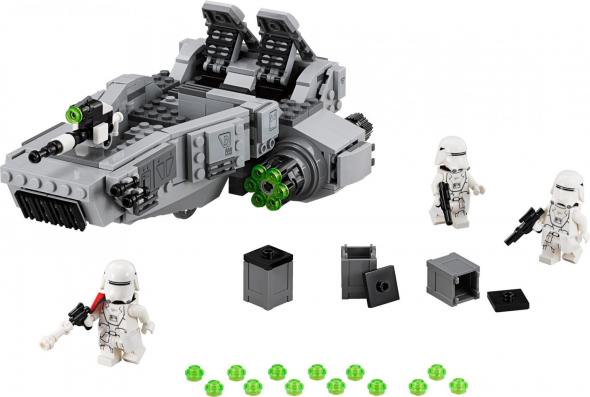 LEGO Star Wars VYMAZAT LEGO Star Wars 75100 First Order Snowspeeder (Snowspeeder Prvého rádu) - Stavebnica