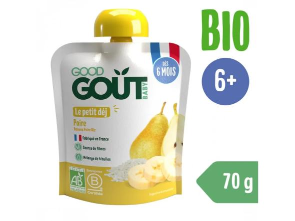 GOOD GOUT BIO Hruškové raňajky 70 g