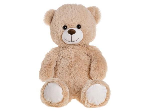 MIKRO -  Medveď plyšový 60cm svetlo hnedý 0m+ - plyšová hračka