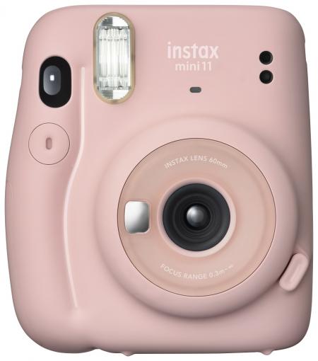 Fujifilm INSTAX MINI 11 ružový - Fotoaparát s automatickou tlačou