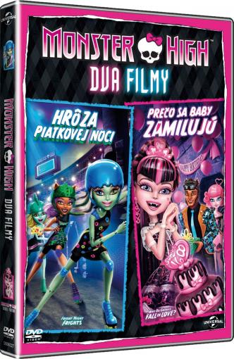 Monster High: Proč se příšerky zamilovávají & Hrůzy páteční noci - DVD film