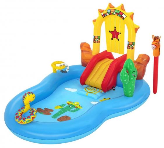 Bestway_B Hracie centrum 53118 Bestway 2.64m x 1.88m x 1.40m Wild West Play Center