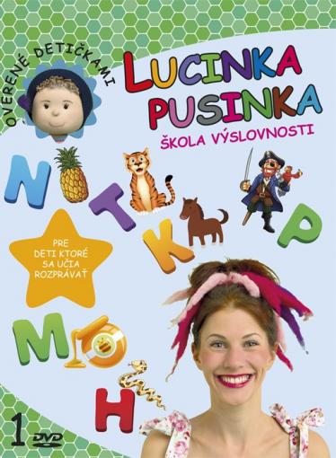 Lucinka Pusinka - Škola výslovnosti 1+2+3 (3DVD) - DVD kolekcia