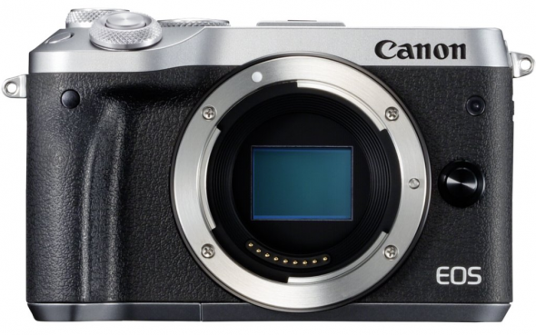 Canon EOS M6 Body strieborné - Digitálny fotoaparát