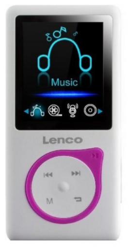 Lenco XEMIO-657 ružový - MP3 prehrávač