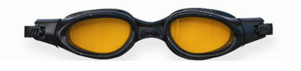 Intex Plavecké okuliare čierne silikónové Pro Master - Plavecké okuliare