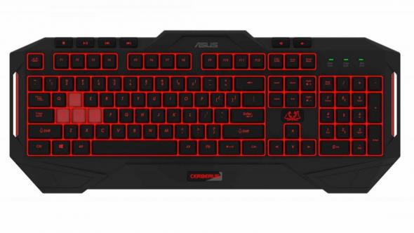 Asus Cerberus MK2 Gaming Keyboard CZ/SK - Klávesnica