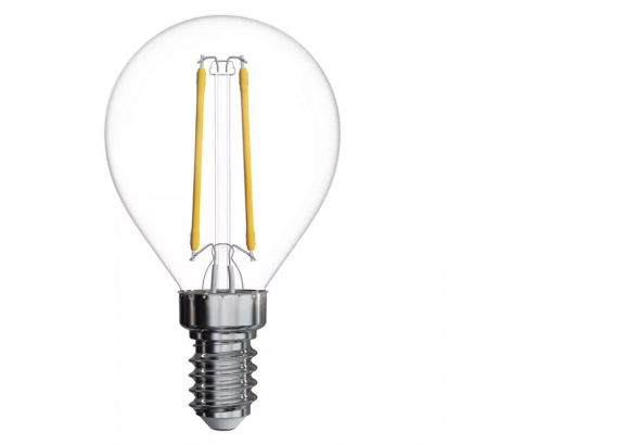 Emos Filament Mini Globe 2.2W E14 neutrálna biela - LED žiarovka