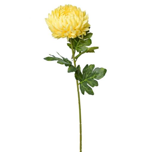 Chryzantéma žltá 75cm - Umelé kvety