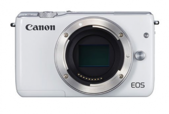 Canon EOS EOS M10 biely telo - Digitálny fotoaparát