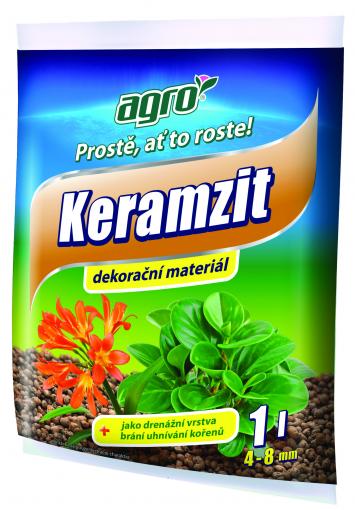 Agro Keramzit 1l 4-8mm /720/ - Mulčovací materiál