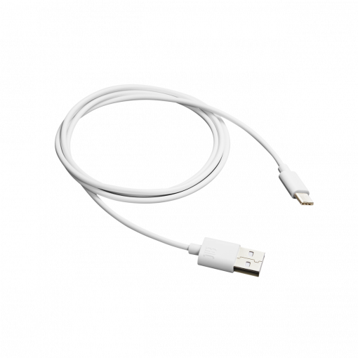 Canyon - kábel USB-C to USB-A 2.0 1m biely
