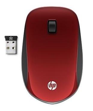HP Z4000 Red - Wireless optická myš