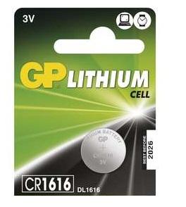GP CR1616 1ks - Batéria líthiová