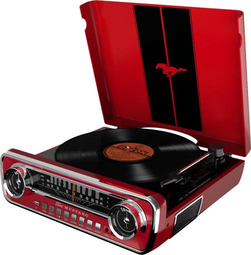 ION Mustang LP červený vystavený kus - Retrogramofón