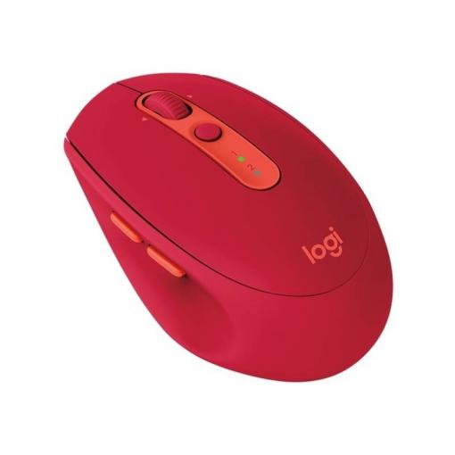 Logitech M590 Silent ruby - Wireless optická myš