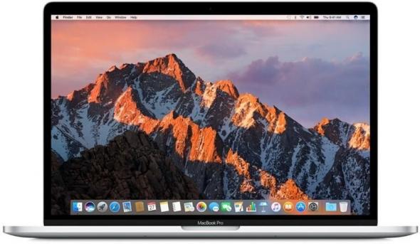 Apple MacBook Pro 15" Retina Touch Bar i7 2.6GHz 6-core 16GB 256GB Silver SK - 15" Notebook