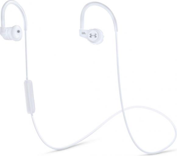 JBL Under Armour® Sport Wireless Heart Rate biele - Bezdrôtové slúchadlá do uší pre športovcov s monitoringom tepovej frekvencie