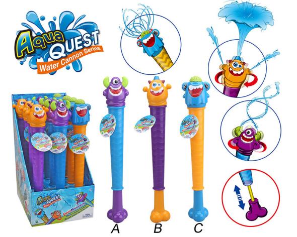 MAC Toys Vodné delo príšerka 45cm, rotujúca hlava